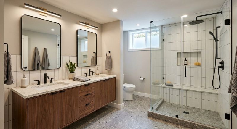 Basement Bathroom Remodeling in Habersham County, GA