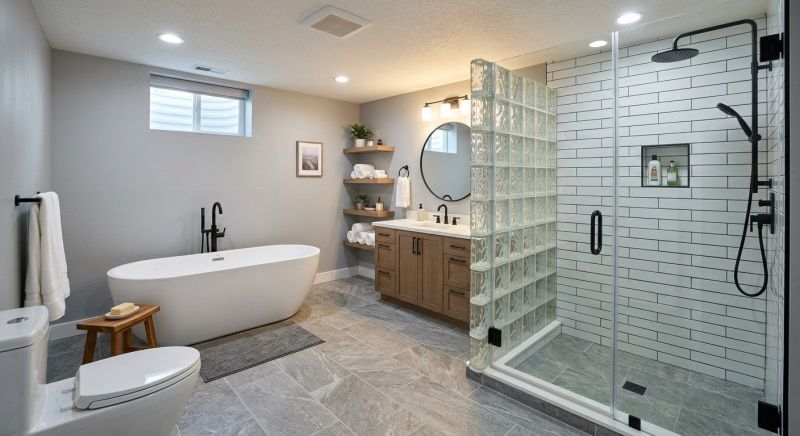 Basement Bathroom Remodeling in Habersham County, GA
