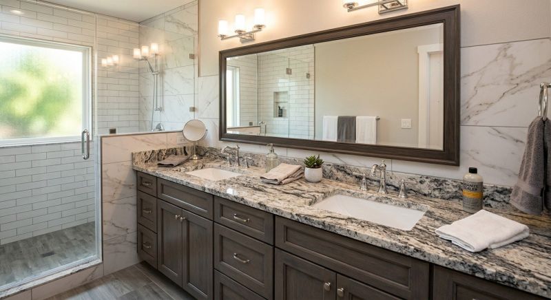 Granite Shower Installation in Habersham County, GA