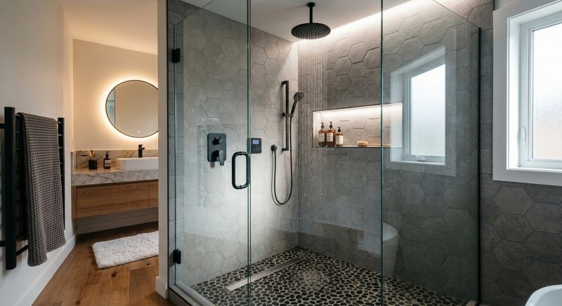 Granite Shower Installation in Habersham County, GA